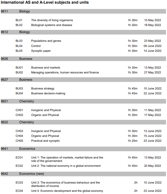 3 三大考试局发布2022年A Level夏季大考时间表20.png