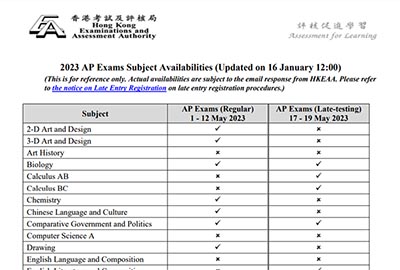 香港AP报名新增一轮2023年2月,抓紧报名！