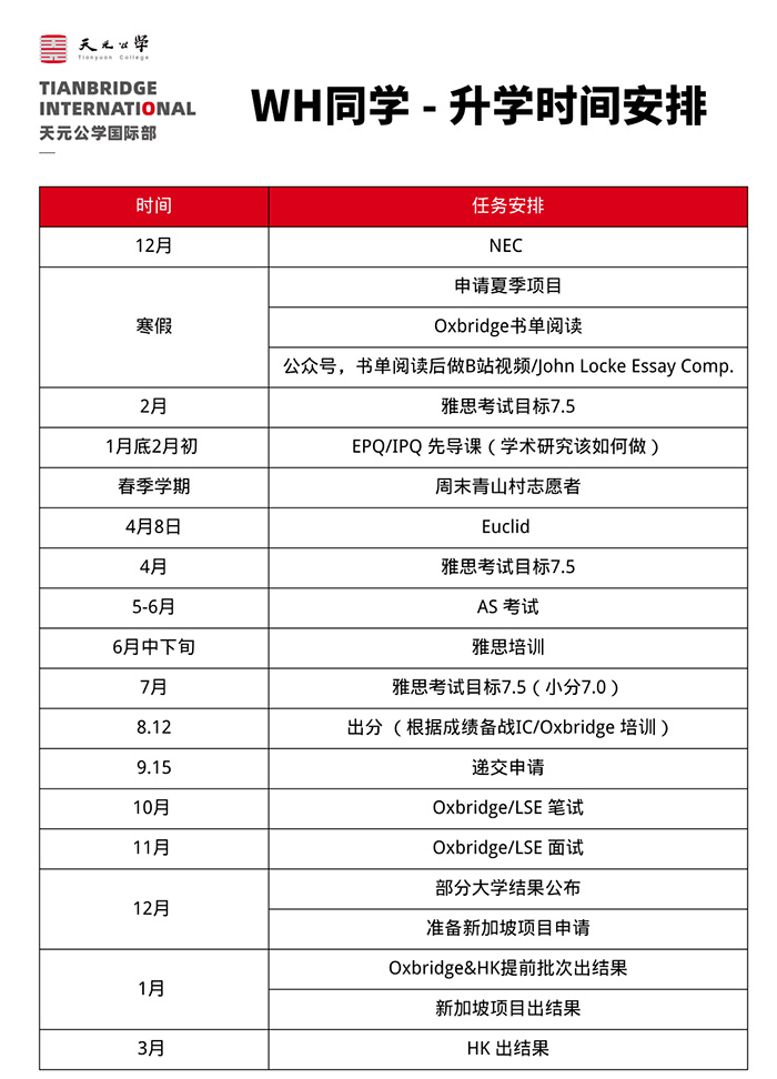杭州天元公学国际部2023-2024学年招生办法