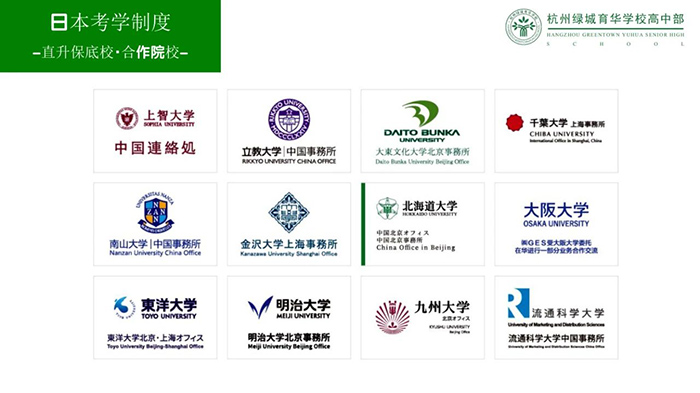 杭州绿城育华学校2025年中日班招生简章