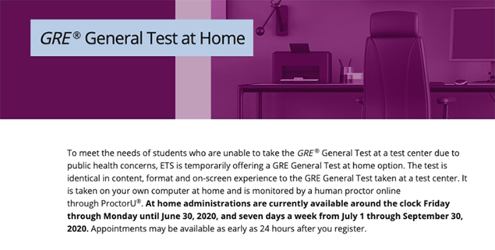 2020在家考GRE、GMAT，报考考试流程全解析