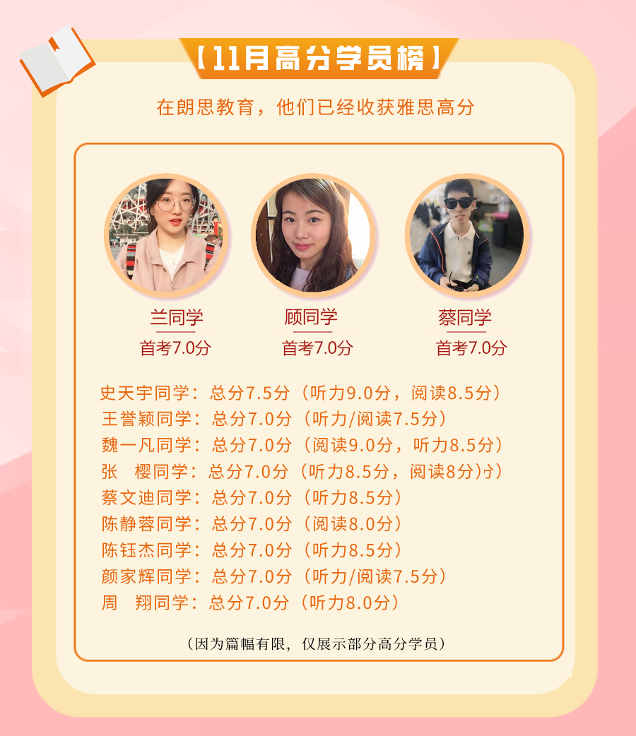 在杭州朗思教育他们已经收获雅思高分